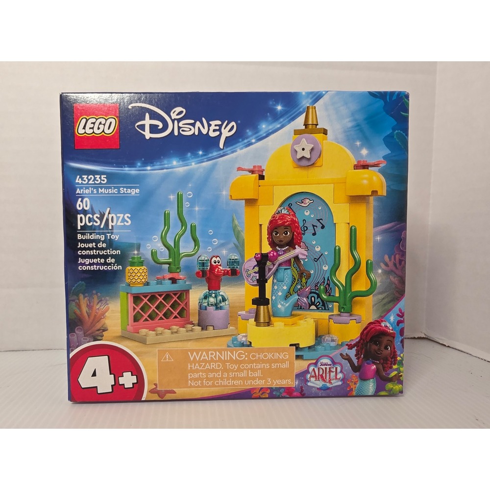 LEGO Ariel's Music Stage 60 Pcs Multi New With Imperfections 43235
